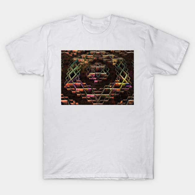 The Star and City of David T-Shirt by barrowda